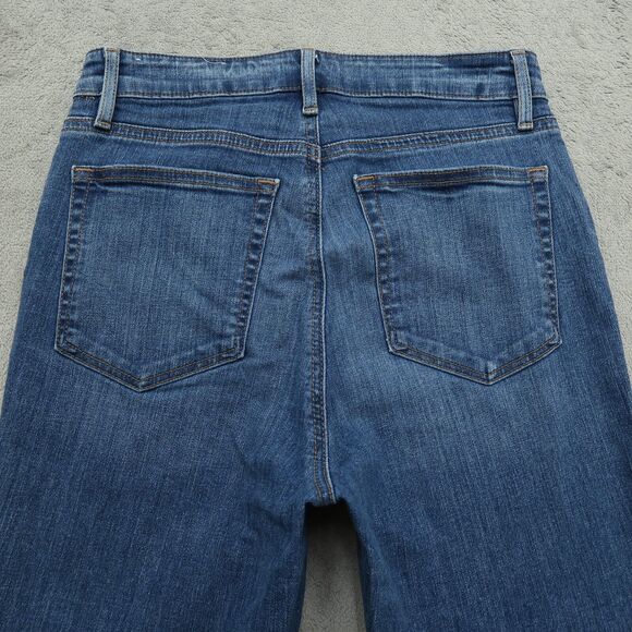 Loft Jeans Women's Size 6/28 Blue High-Waist Curvy Skinny Denim Pants 27" Inseam - Picture 13 of 16